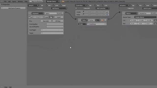 Blender Tutorial - An Introduction to State Actuators - Game Engine смотреть онлайн