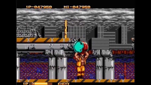 Sega Mega Drive 2 (Smd) 16-bit Crude Busters Stage 2