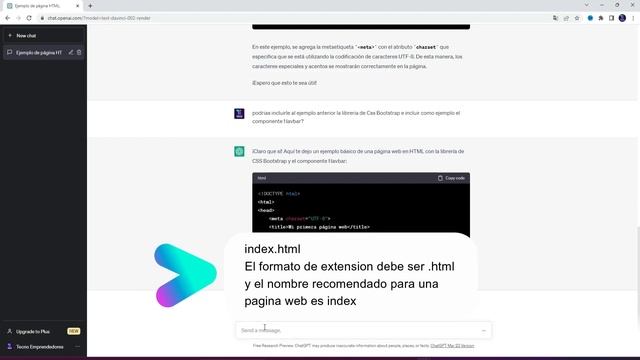 Cómo crear una página web con ChatGPT y Bootstrap смотреть онлайн