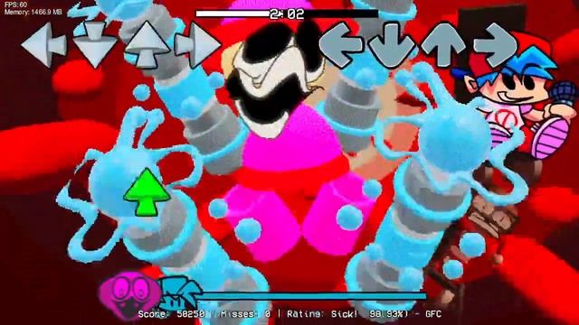 Wireframe New (EPILEPSY WARNING, psych engine mod folder) - Dave and Bambi: Golden Apple смотреть онлайн