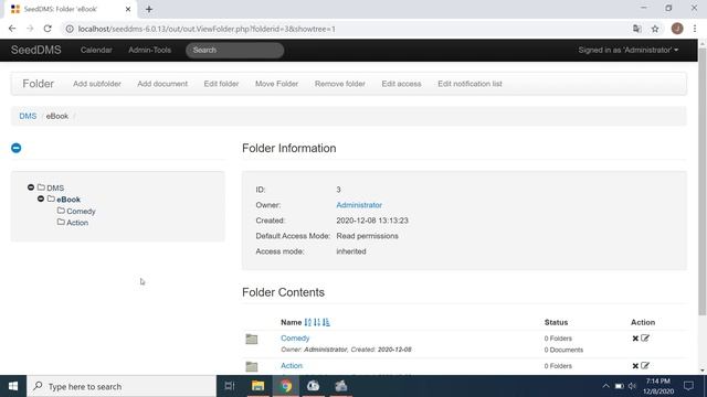 Folder Permission | SeedDMS Document Management System Cloud Web Based смотреть онлайн