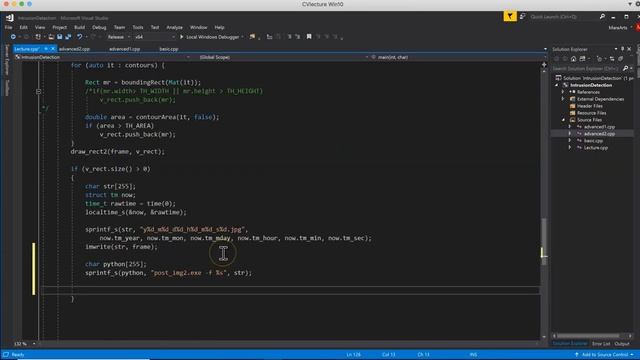 OpenCV Lecture - 7.Intrusion Detection(5/5) : Multi-thread, upload image to Google Drive смотреть онлайн