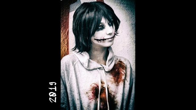 JEFF THE KILLER /// cosplay timeline /// 2016-2021