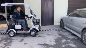 Четырёхколёсный Электро Скутер   JIENIU  !