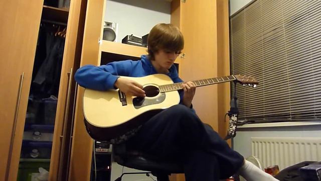 An acoustic cover of the unforgiven by Metallica смотреть онлайн