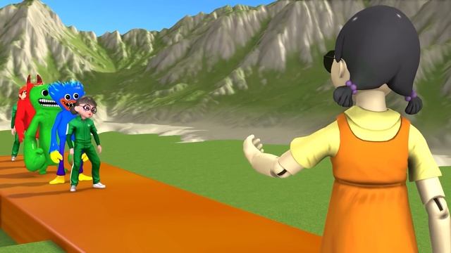 Scary Teacher 3D Miss T vs Nick and Tani Who Faster Hole in the Wall 3 Teams Squid Game Challenge смотреть онлайн