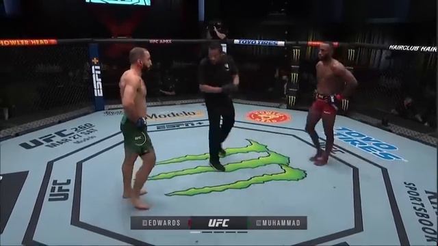Leon Edwards vs Belal Muhammad ( full fight) HD смотреть онлайн