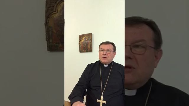 15 апреля. Вечернее благословение от Архиепископа смотреть онлайн