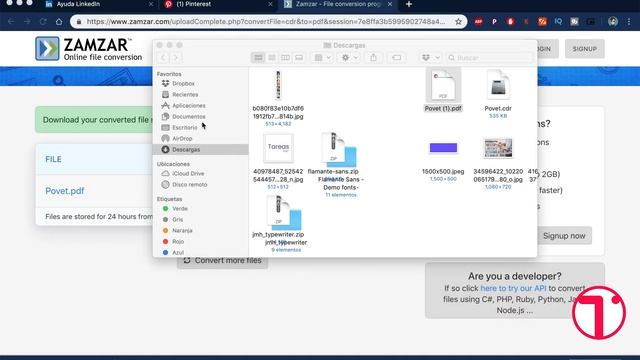 Como convertir archivos CDR a PDF, PNG, JPG u otro formato. смотреть онлайн