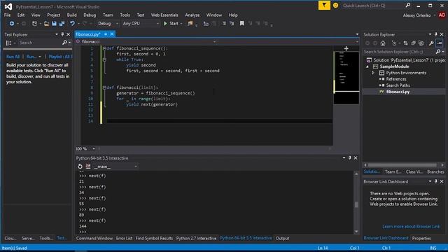 Python Essential. Урок 7. Модули в Python смотреть онлайн