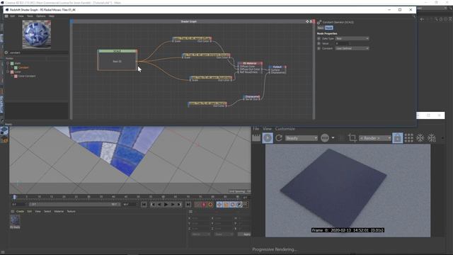 C4D + Redshift Tutorial: Save Time Texturing with the Constant Node смотреть онлайн