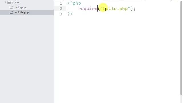 include and require function in php смотреть онлайн