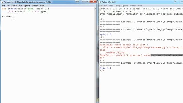 Python 3 Basics (25/34) - Default and Keyword Arguments смотреть онлайн