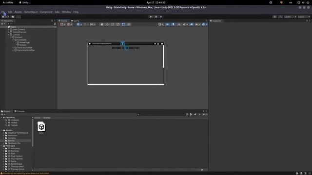 «?» I made a Website in Unity | "SiteInUnity" Project #1 смотреть онлайн