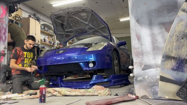Покраска в хамелеон! Эксклюзивный цвет ! toyota celica GT ! Хамелеон с Aliexpress! Подсветка днища смотреть онлайн