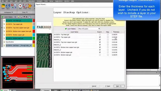 Convert Gerber Drill to STEP using FAB3000 HD смотреть онлайн