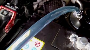 Подсос воздуха через помпу прокачки. New actyon