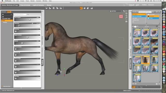 CWRW3D Daz Horse 2 Tail смотреть онлайн