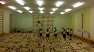 Открытое занятие по физической культуре во второй младшей группе.