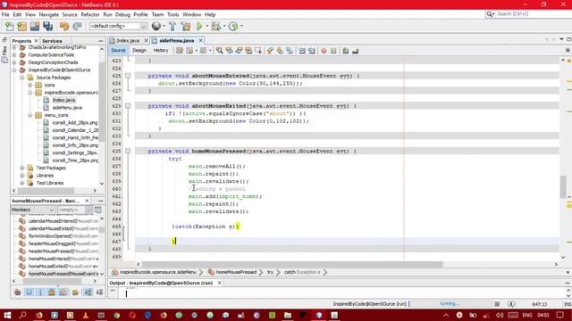 Java Swing Netbeans UI inspiration 08 Left side Nav Bar смотреть онлайн