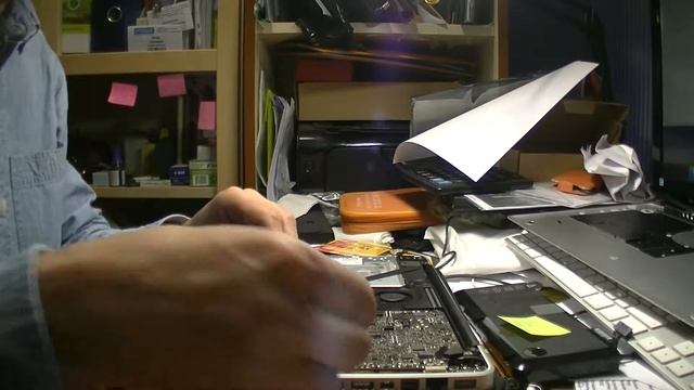 Неудачная попытка заменить самостоятельно аккумулятор на MacBook Pro A1278