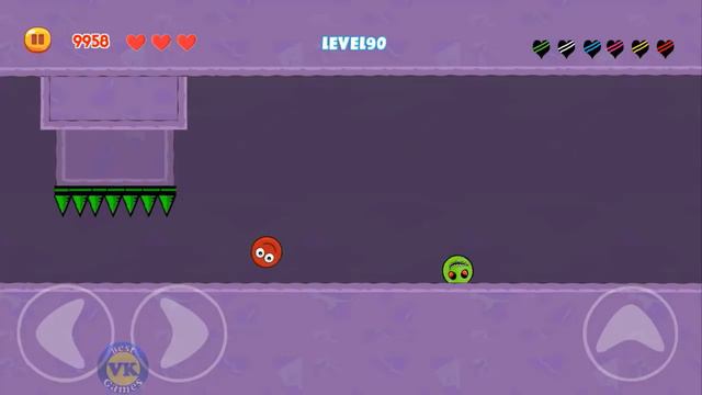 Red Hero 4 ALL BOSSES! RedBall Like Red Ball Games (Gameplay No Comentary)