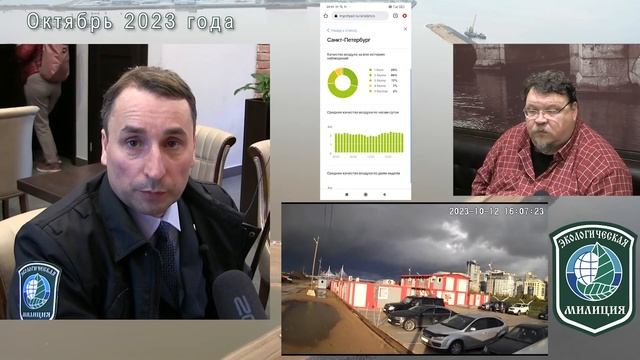 Лаборатория ОД"Экологическая милиция" стояла на намывной территории Васильевского острова летом 202 смотреть онлайн