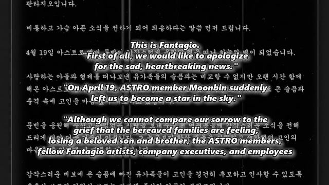 Astro's Moonbin has Passed Away at 25 😭 Police Finally REVEALS the TRUTH смотреть онлайн