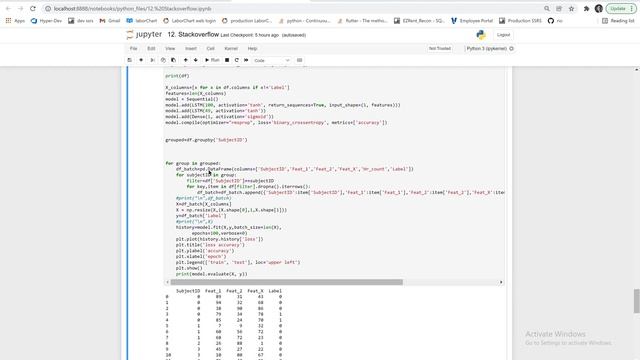 Machine Learning - LSTM loading various sized batches of input rows смотреть онлайн