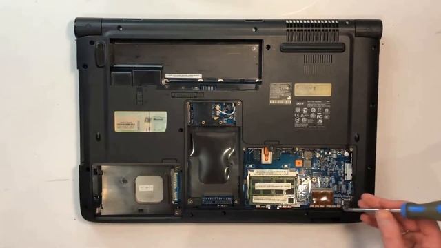 Разборка Acer Aspire 7735Z смотреть онлайн