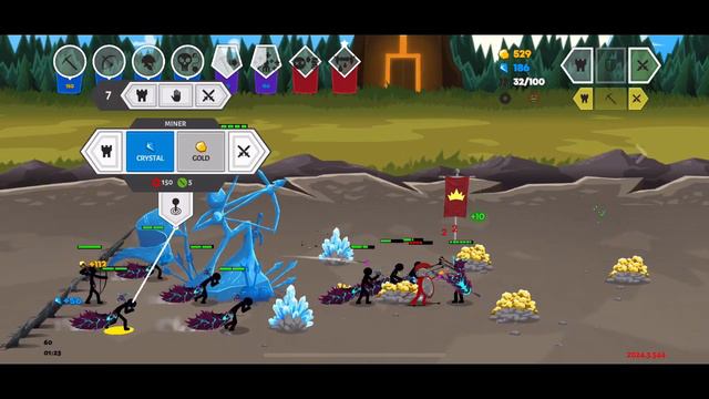 Stick War 3 Order Campaign 7: Finishing The War & Battling Lunarclops For The First Time смотреть онлайн