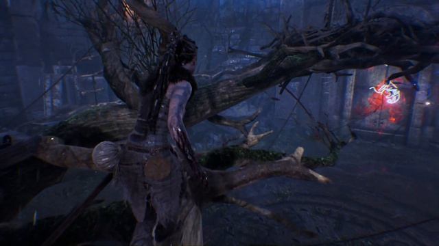 Hellblade: Senua's Sacrifice - Valravyn's Keep: Final Illusion: Giant Tree Nest Raven Portal Puzzle смотреть онлайн