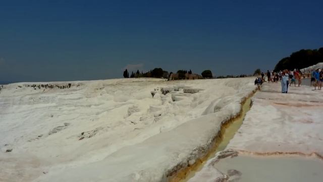 Памуккале Турция 2018 Мармарис Бассейн КЛЕОПАТРЫ и античный театр - лучший обзор. смотреть онлайн