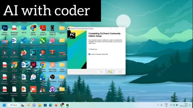 How to download and install Pycharm 2023 |By AI with coder| Pycharm kaise download kare #pycharm смотреть онлайн