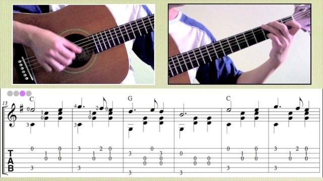 Fingerstyle Guitar Christmas Songs Collection (Part 1) [Notation + TAB]