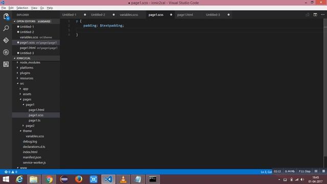 Theme Ionic 2 Application (Part 2) - SASS Variables and Customize Ionic Application смотреть онлайн