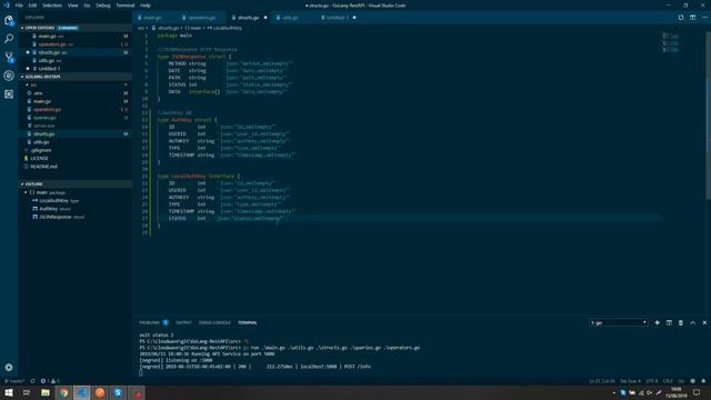 Learning GoLang - Creating a CRUD RestAPI with MySQL Authentication -- PART 1 смотреть онлайн