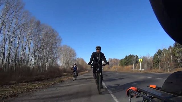 Солнечная велопокатуха в Смолино #велотабун октябрь 2019 смотреть онлайн