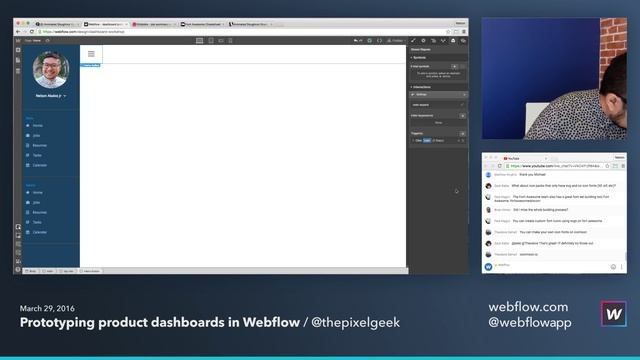 Webflow Workshop #34: Prototyping product dashboards in Webflow смотреть онлайн