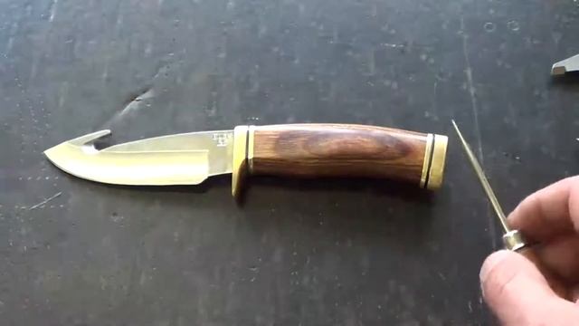 Обзор охотничьего ножа BUCK 191 Zipper сталь 420HC. смотреть онлайн