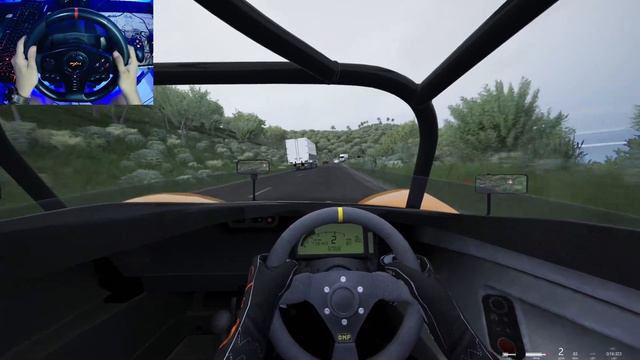 Lotus 2 Eleven GT4 On Union Island - Assetto Corsa Gameplay | Steering Wheel PXN V900 смотреть онлайн