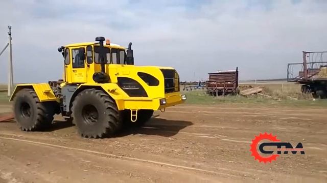 Обкатка трактора Кировец К-700 с двигателем ЯМЗ 238. После капитального ремонта. смотреть онлайн