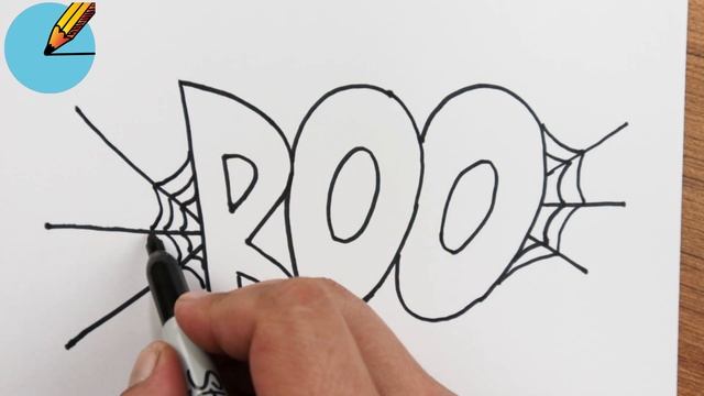 how to draw halloween stuff || Boo Drawing смотреть онлайн