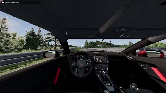 Realistic Driving And Drift in a Nissan GTR - BeamNG.Drive смотреть онлайн