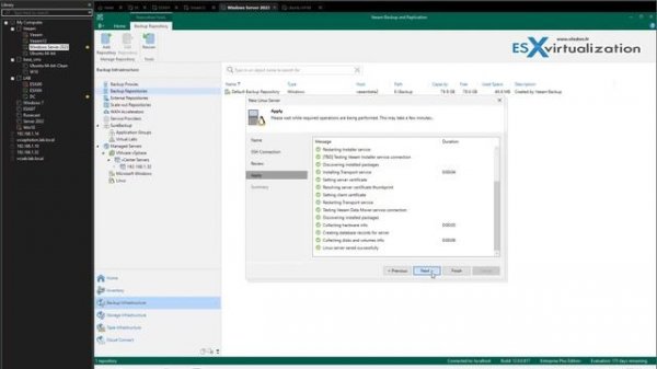 Veeam Backup and Replication 12 - Adding Hardened Linux Repository