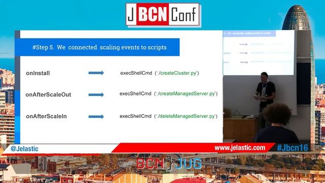 Autoscaling and load balancing of Java EE Cluster by Ihor Kolodyuk at JBCNConf 2016 смотреть онлайн