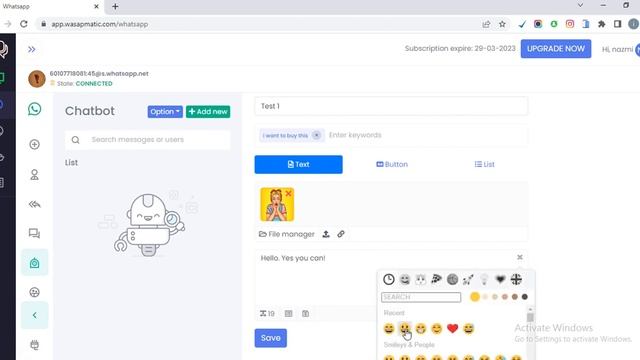 How to set text auto reply (chatbot) смотреть онлайн