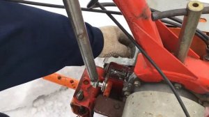 Рычаг переключения передач для мотоблока Салют своими руками