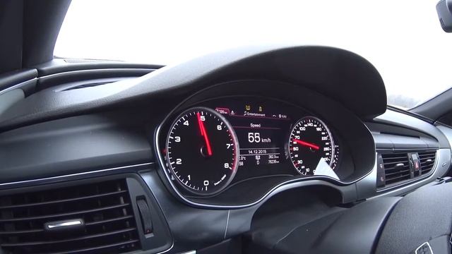 Audi A6 C7 3.0 TFSi Stage 2 0-100km/h acceleration смотреть онлайн