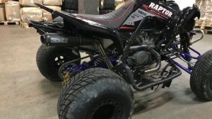Процесс постройки свап проекта Yamaha raptor 700 с двигателем Ктм990